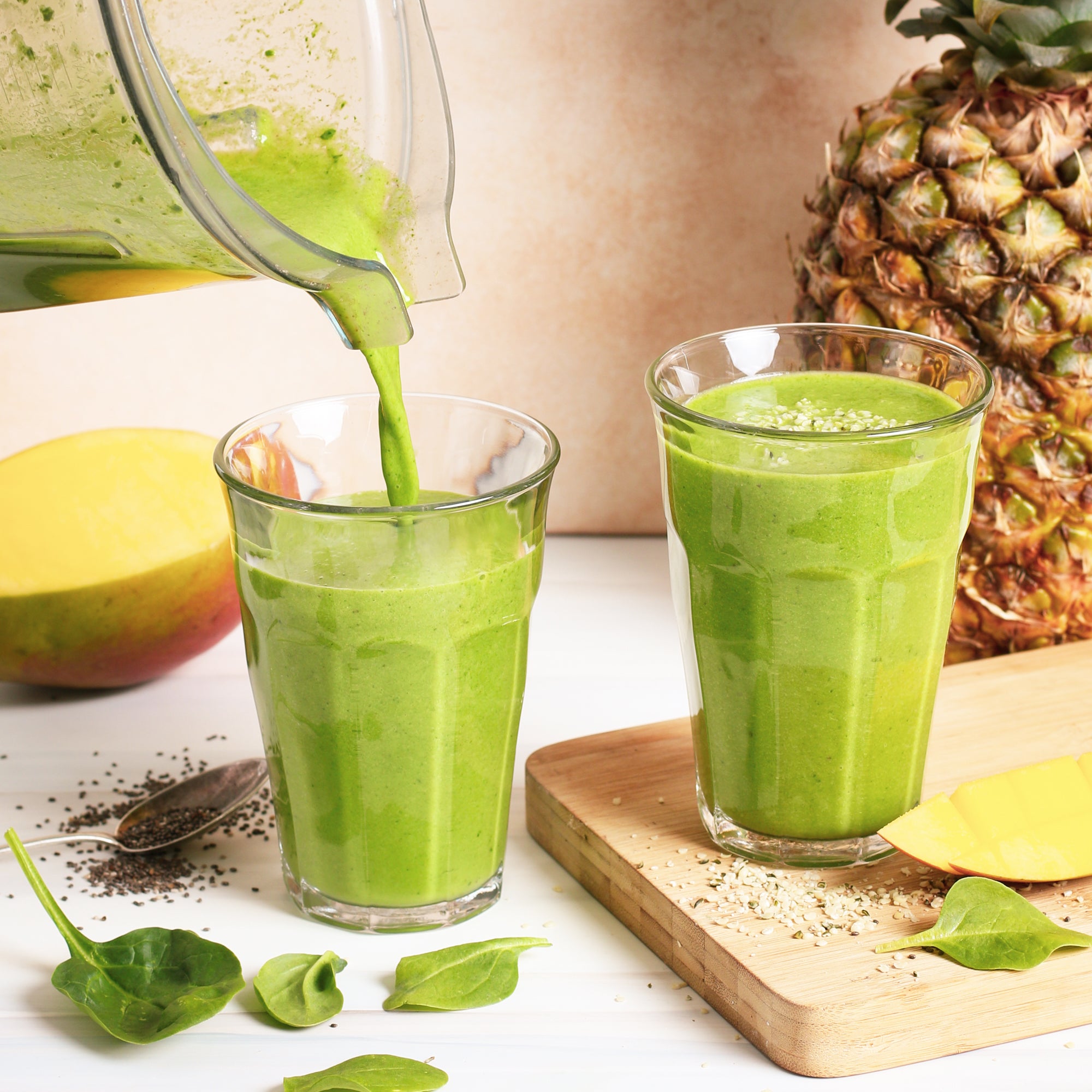 Green n' Lean Smoothie – Life Refreshed Brands - Real Coco