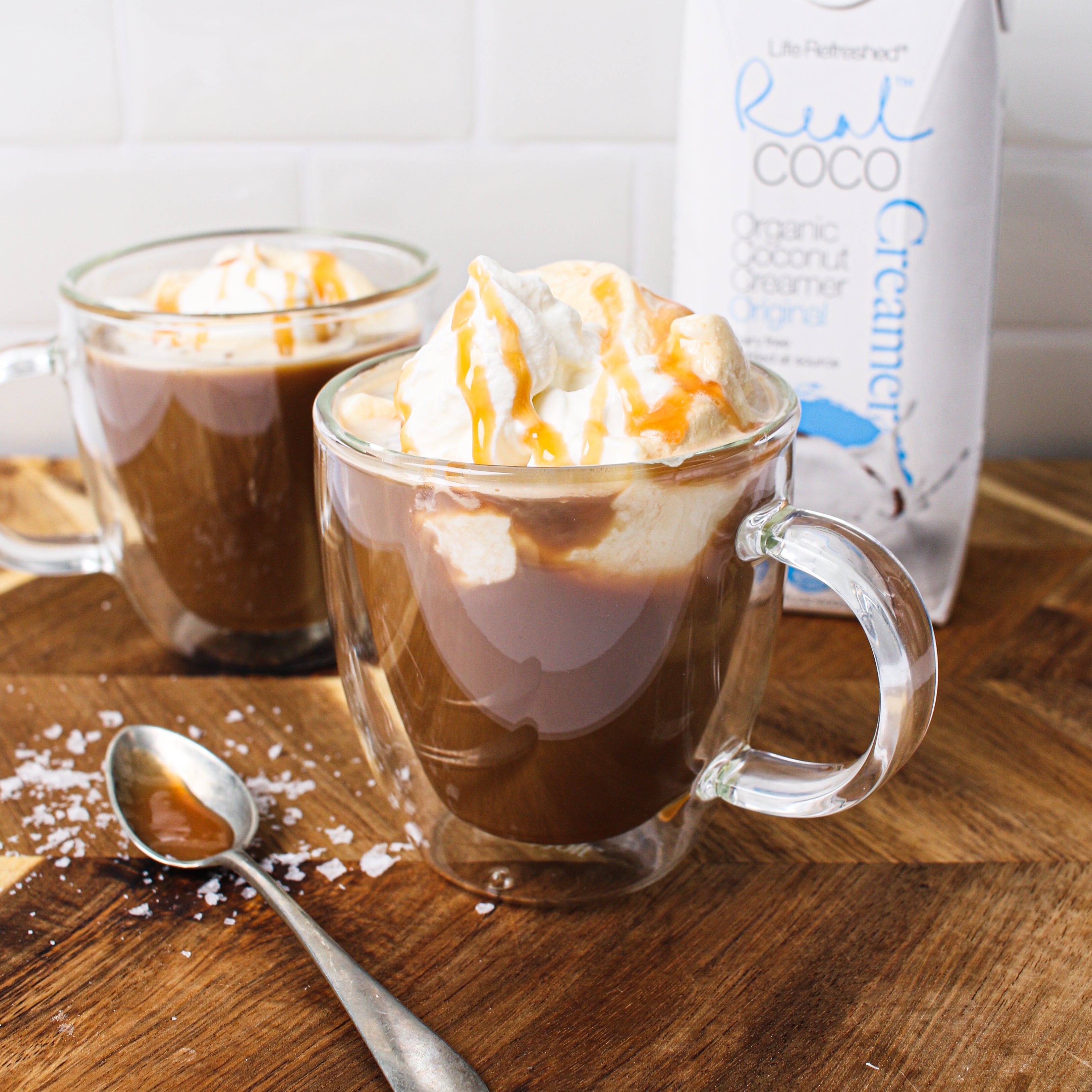 Salted “Caramel” Latte – Real Coco