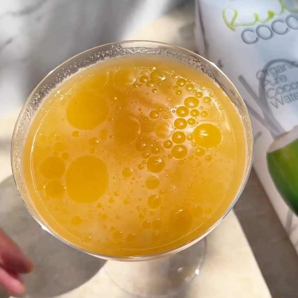 Cantaloupe Mocktini – Life Refreshed Brands - Real Coco