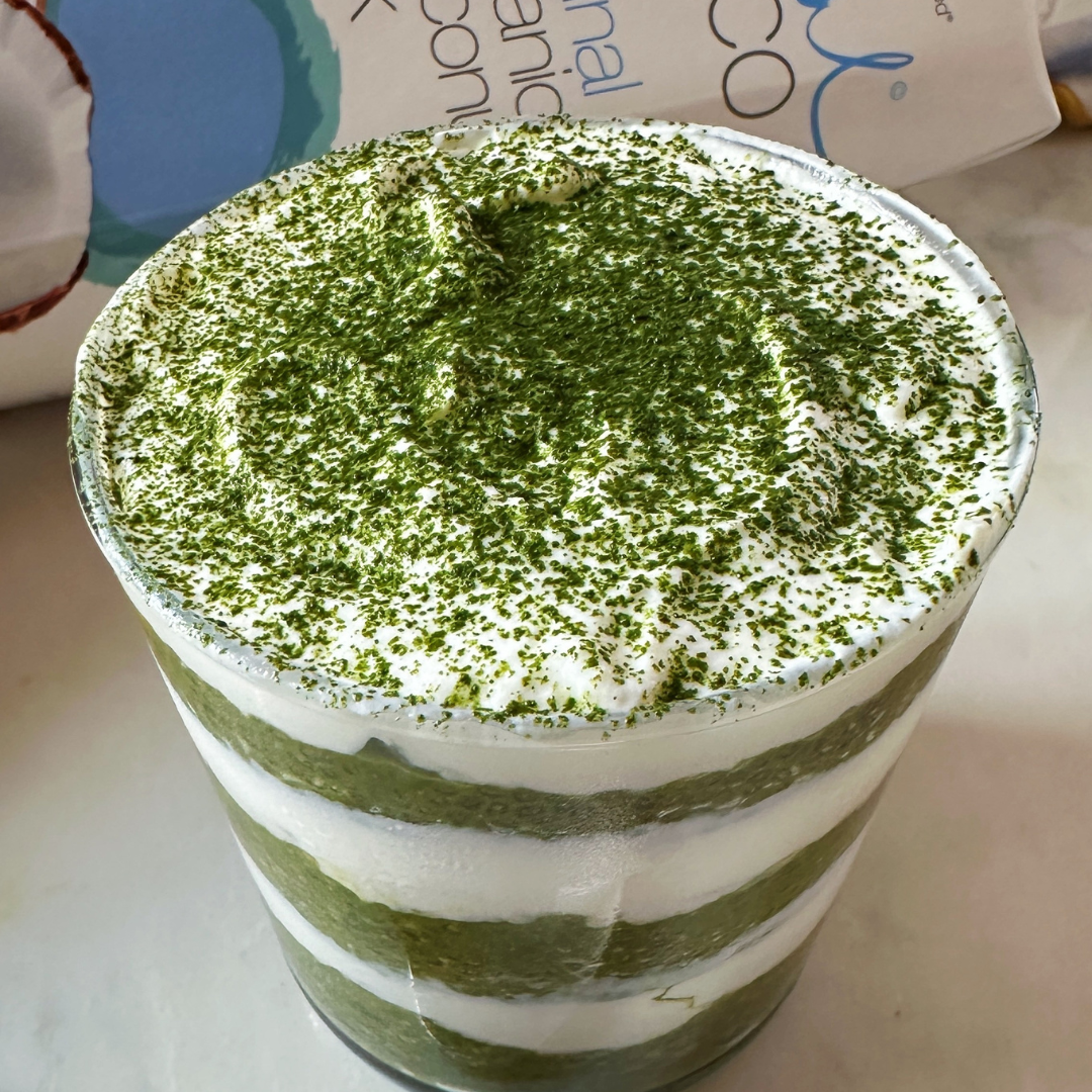 coco出品 Matcha Tiramisu Chia Pudding – Real Coco
