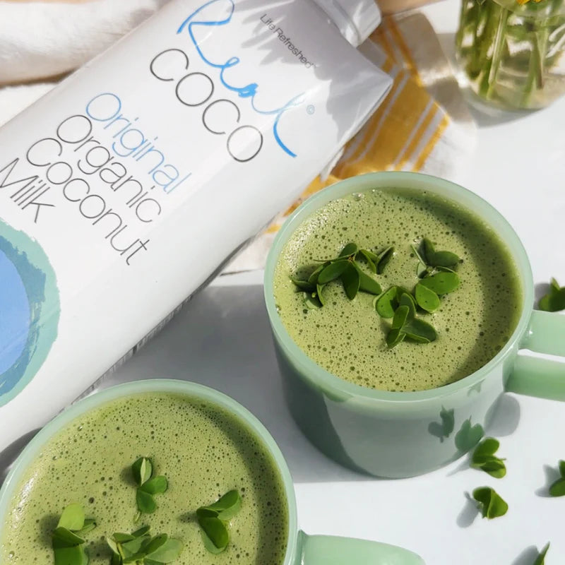 Shamrock Superfood Latte – Life Refreshed Brands - Real Coco