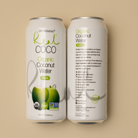 Organic Pure Coconut Water (480mL - 12pk)