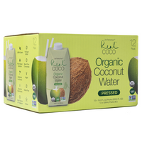 Organic Pressed Coconut Water (500mL - 12pk)