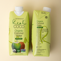 Organic Pressed Coconut Water (500mL - 12pk)