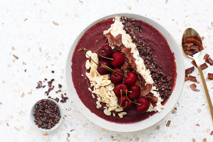 Dark Cherry Smoothie Bowl