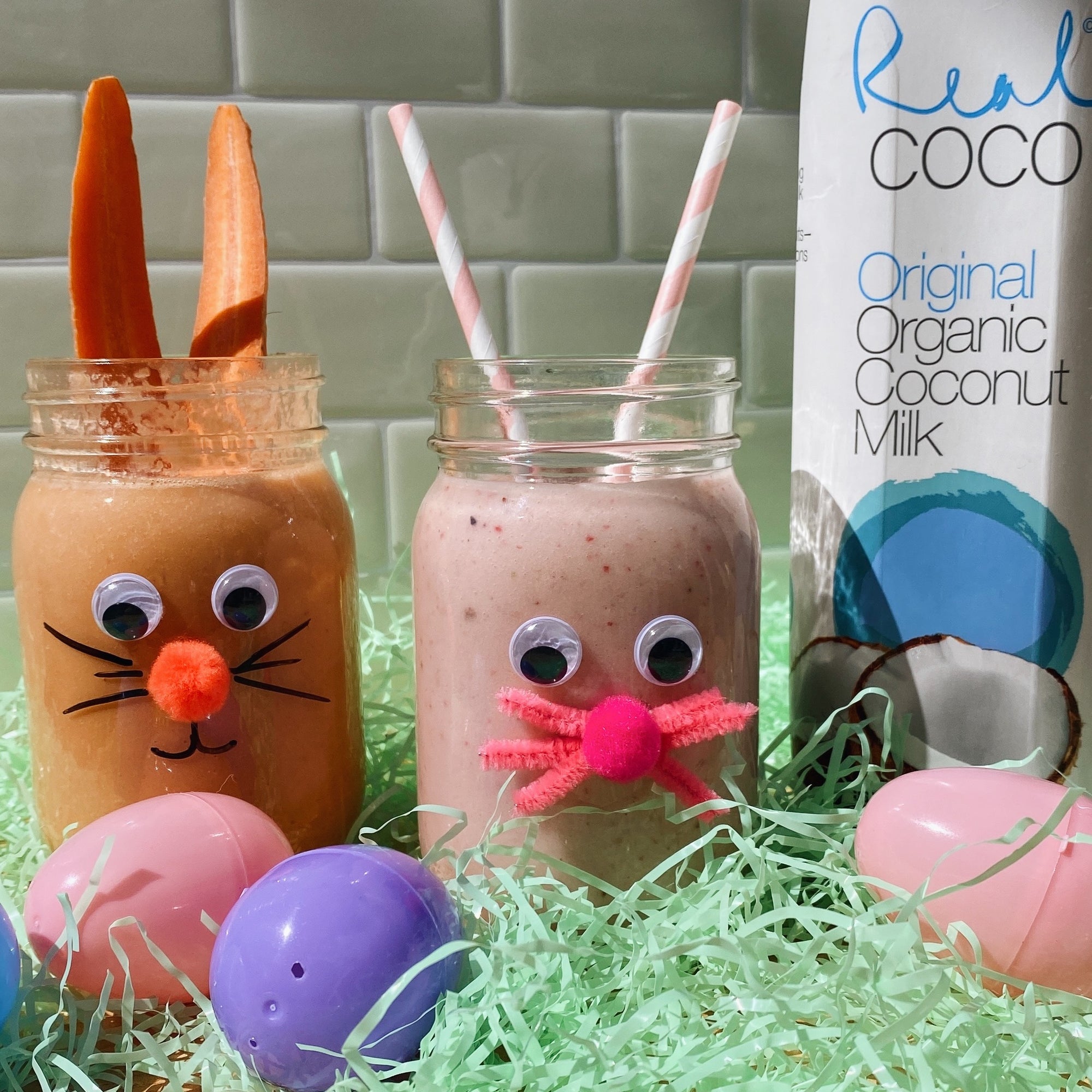 Easter Bunny Smoothies
