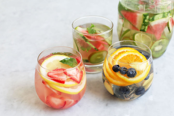 Refreshing Fruit-Infused Coconut Water