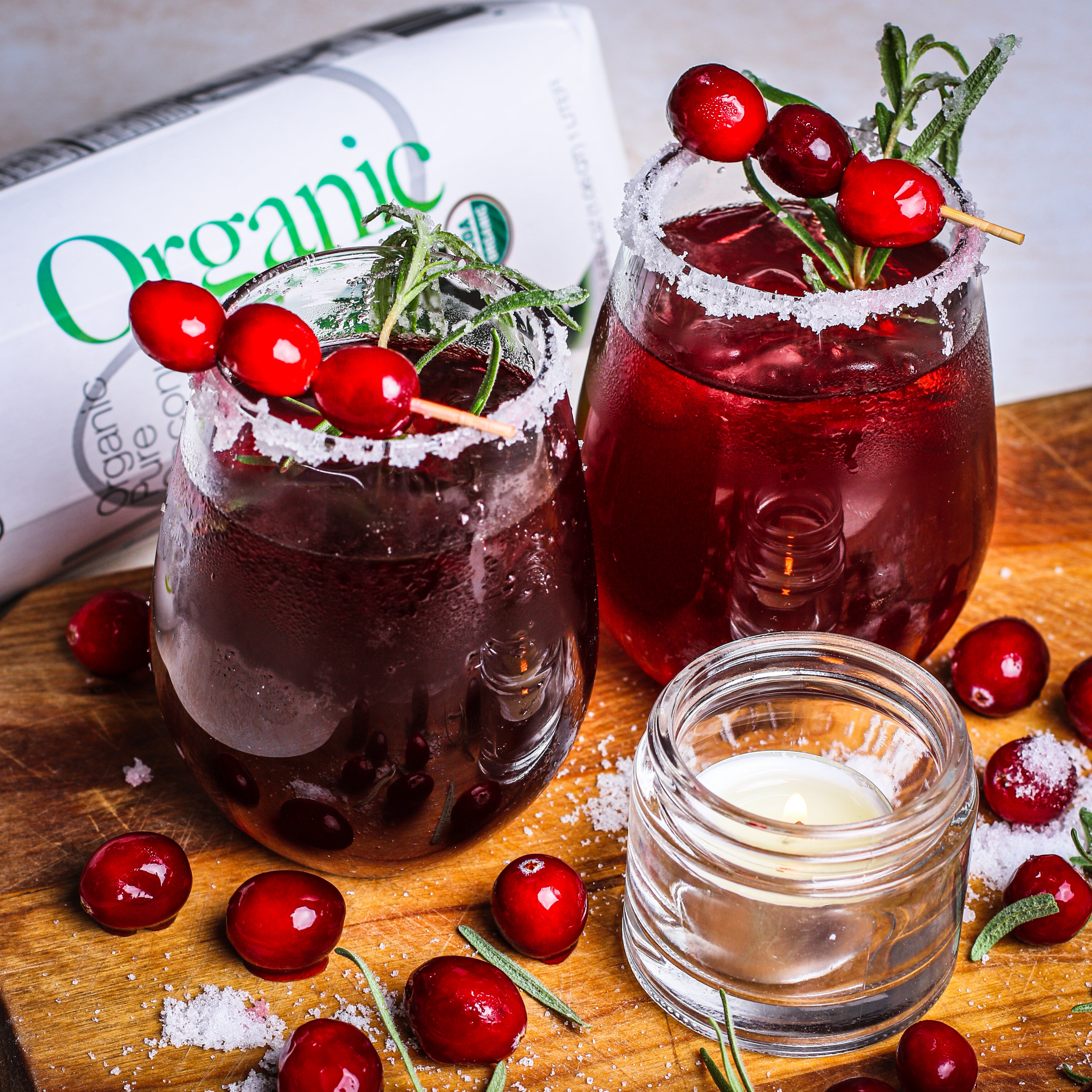 Pomegranate Fizz Mocktail – Real Coco