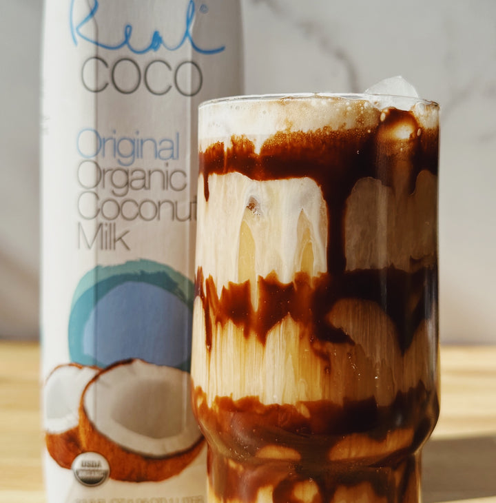 Swirled Iced Mocha