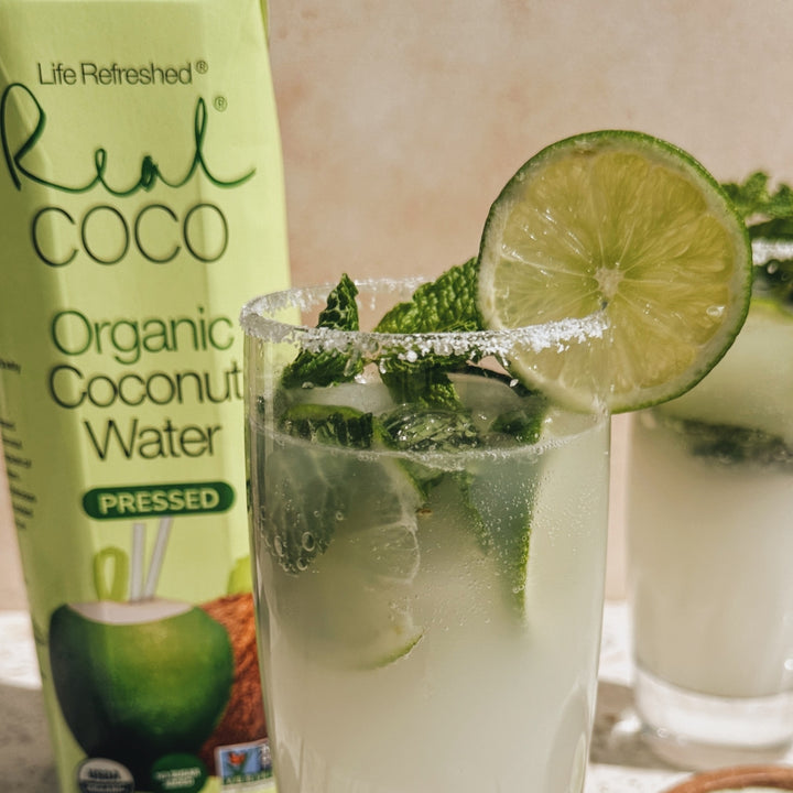 Coconut Mojito Mocktail