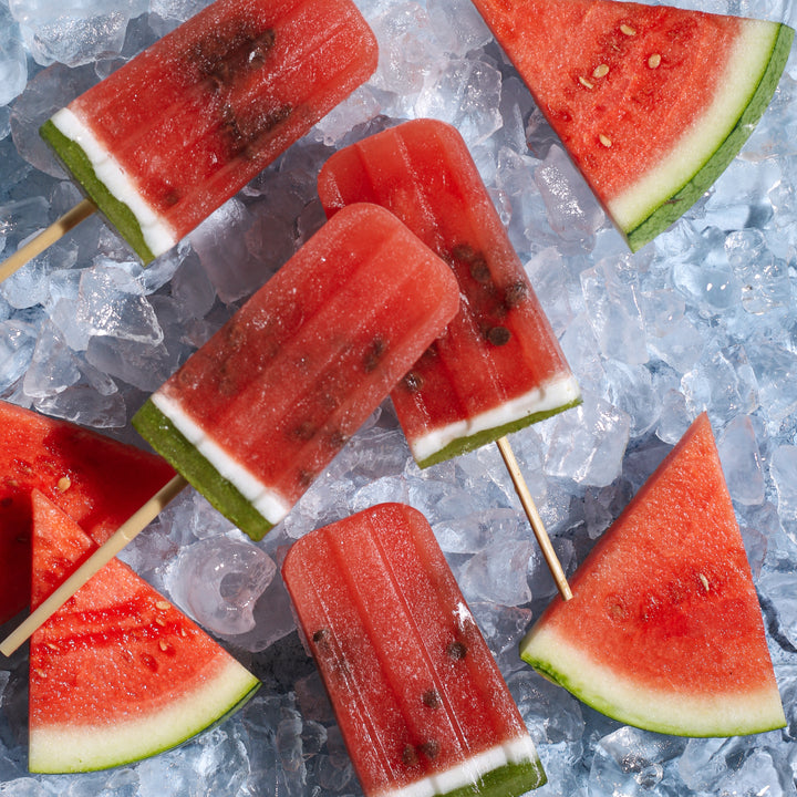 Pink Watermelon Pops