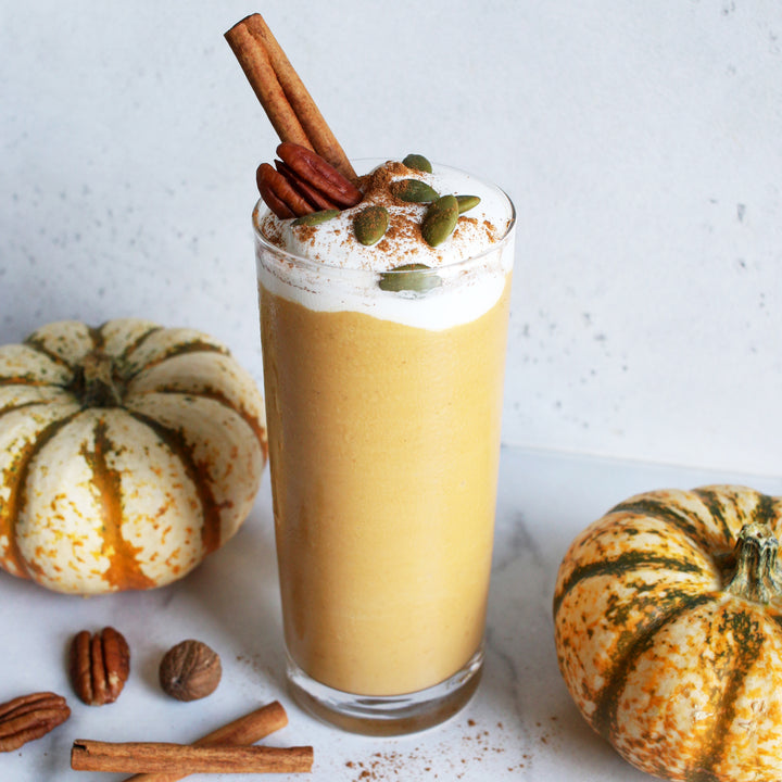 Healthy Pumpkin Pie Smoothie⠀