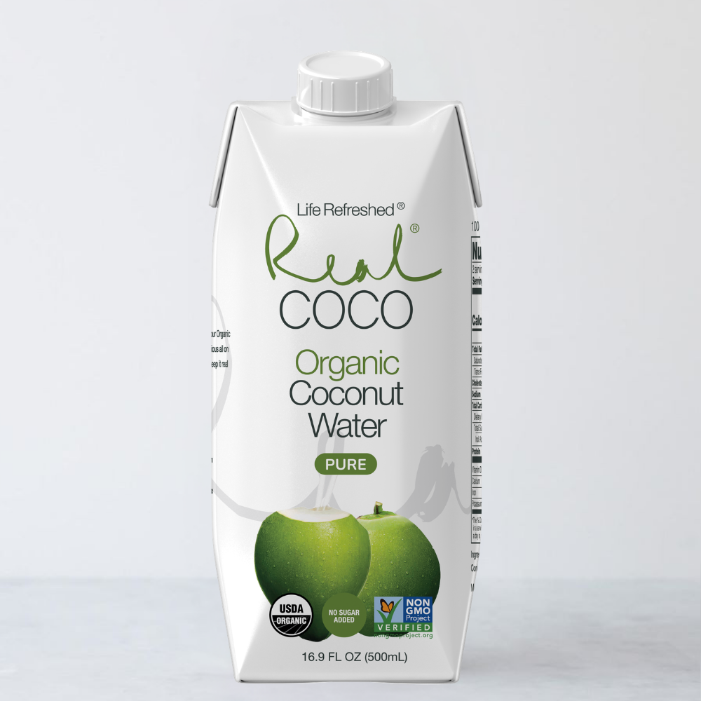 Organic Pure Coconut Water (500ML - 12 Pack)