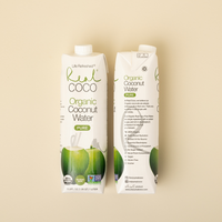 Organic Pure Coconut Water (1L - 6 Pack)