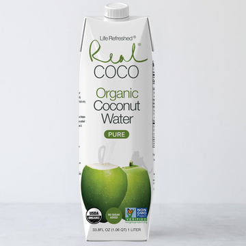 Organic Pure Coconut Water (1L - 6 Pack)