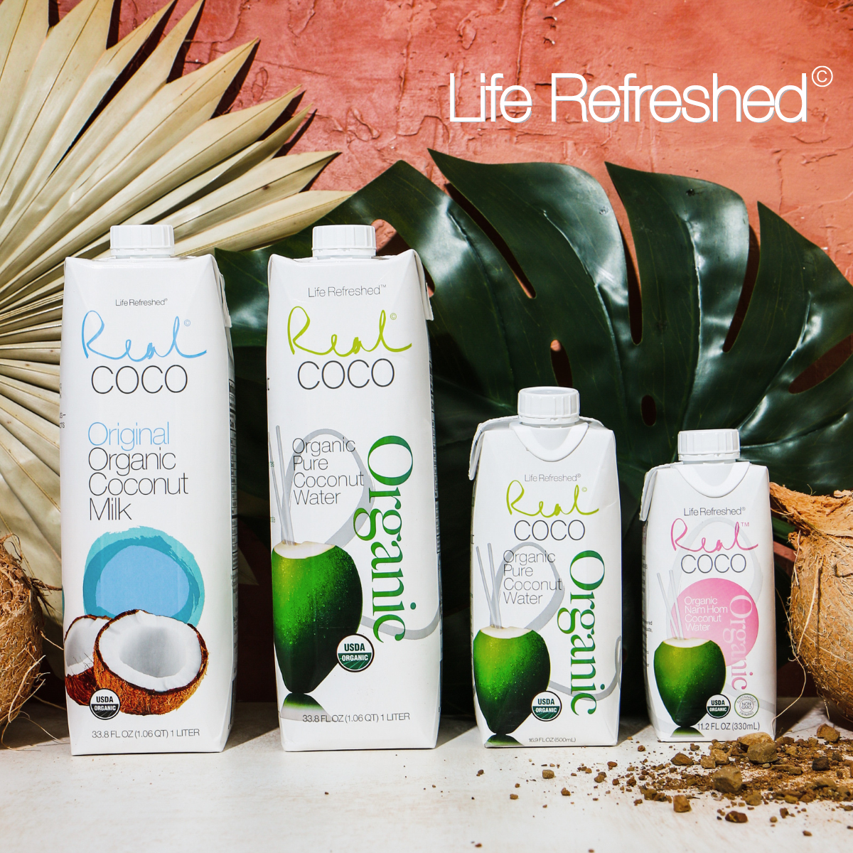 Life Refreshed Brands Real© Coco - Organic Coconut Products