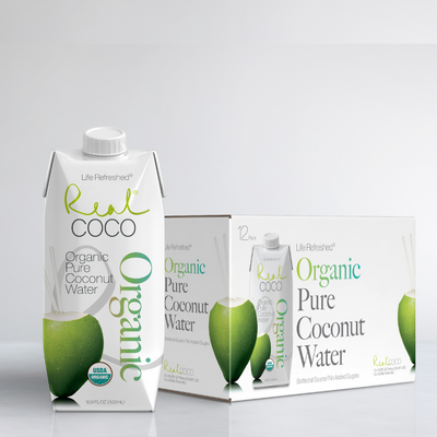 Organic Pure Coconut Water (500ML - 12 Pack)